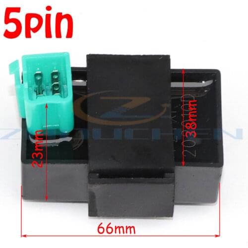 Universal 5 Pins AC CDI Box Ignition Trigger for HONDA XR50 CRF 50 70 110 125cc dirt bike, quad, ATV Taotao Kazuma Chinese Sunl