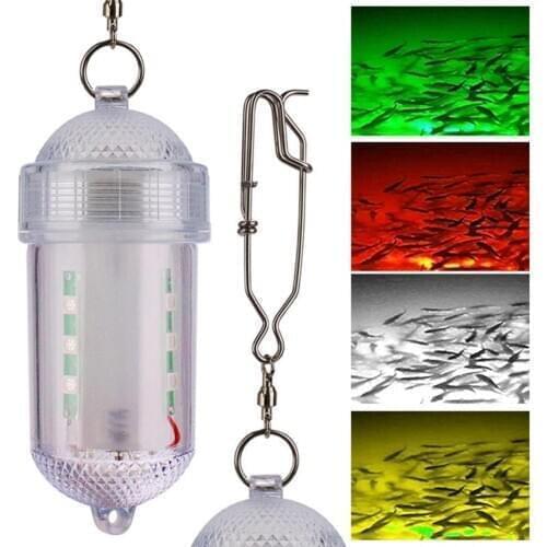 Waterproof Luminous LED Deep Sea Fishing Light Multi-Color High Bright Lamp