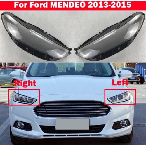 Car Bright Head Light Shade Shell Caps Front Headlamp Lamp cover Lampshade Headlight For Ford MENDEO 2013-2015