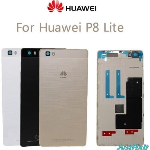 Replacement Back Door Hard Rear Housing Cover Case For HUAWEI P8 Lite With Adhensive Sticker Original Battery Cover