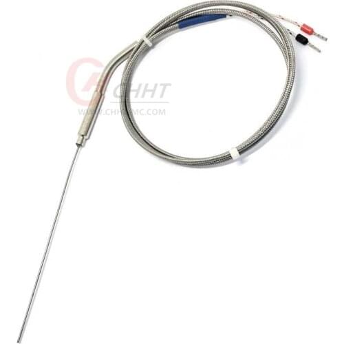 1mm Diameter Ss304 Mi Cable Probe Type Thermocouple 191 Type K Stainless Steel Probe Thermocouple