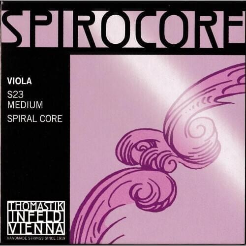 Thomastik-Infeld SPIROCORE S23 Spiral Core 4/4 Size Viola Strings Medium Set