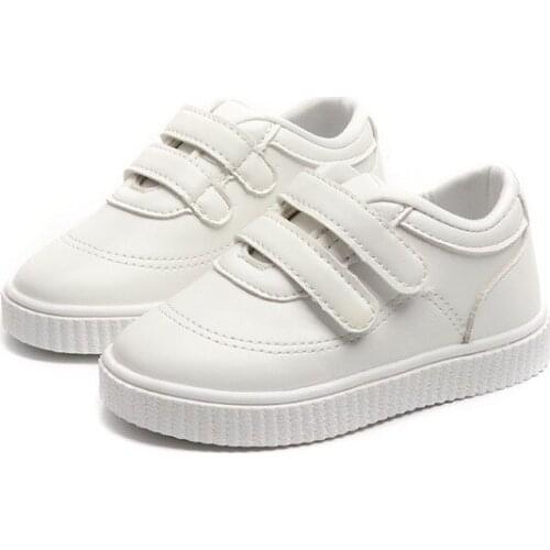 Breathable Children Casual Shoes Leather Anti Slip Soft Bottom Toddler Shoes Velcro Deportivas Mujer Childrens Shoes BE50SH