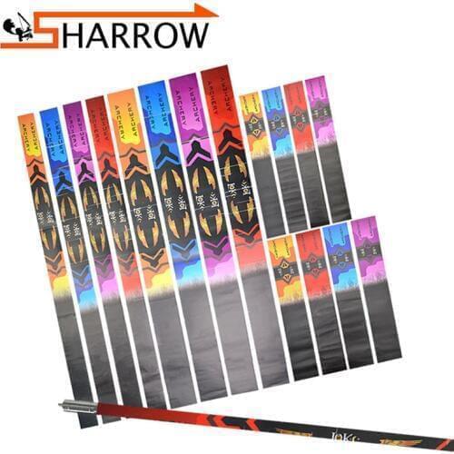 1 Pcs Archery Balance Bar Sticker Personalized Pattern Multiple Specifications DIY For Shooting Hunting Accessories