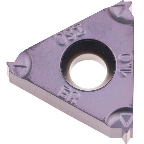 New Original ISCAR Threading Inserts 16ERM 1.00ISO IC908 Carbide Inserts 16ERM 1.00 ISO IC908 Cutting Blade Tool