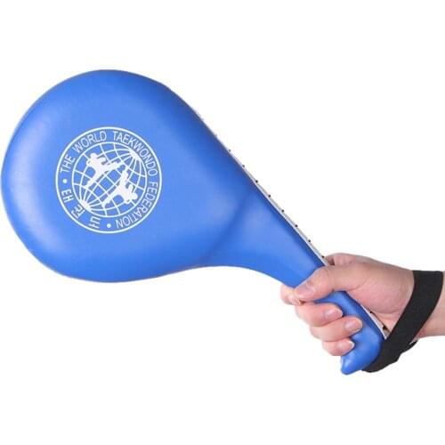 Durable Taekwondo Foot Target Boxing Pad Double Kick Punching Bag Sanda Training Hand Target Kick Sponge Pads Karate Equipment