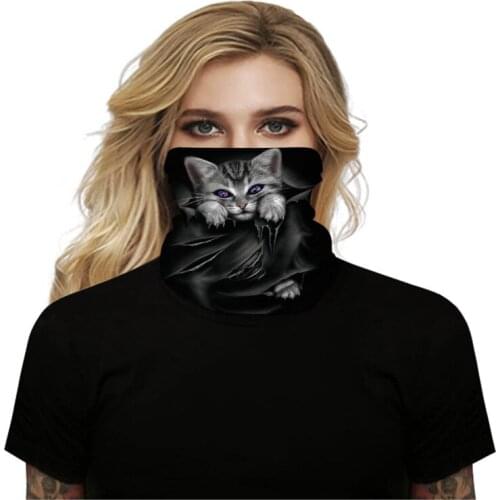 Cycling Motorcycle Magic Scarf Print Polyester Neck Gaiter For Unisex Wear Outdoor Sport Fishing Running Headband Bandana Towel