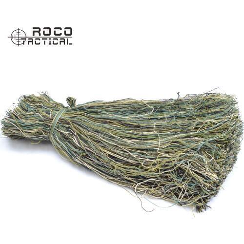 ROCOTACTICAL Synthetic Ghillie Thread Burlap Yarns For Ghillie Suit Ghillie Paintball Camouflage Kit Synthetic Thread 1Bag/Lot