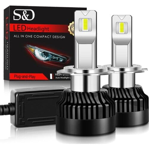 Canbus 100W 25000LM LED Headlight H1 H7 H8 H11 9005 HB3 9006 HB4 9012 HIR2 Car Lights CSP Chips 12V Auto Lamp