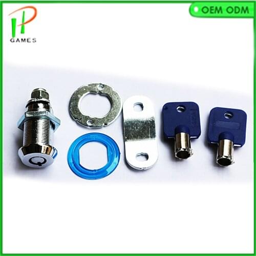 10pcs Zinc Alloy Cam Lock with 2 pcs key for coin door arcade game cabinet