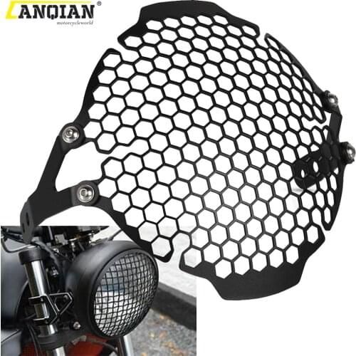 Motorcycle Headlight Protector Cover Grill For Ducati Scrambler Full Throttle 2015 2016 2017 2018 2019 2020 2021 Headlight Guard