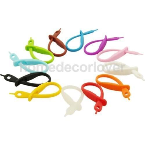 120pcs Wine Glass Cup Charm Strip Tags Stem Marker Identifier Identification Signs Stags