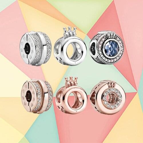 2020 Fashion New Romantic Shiny Pave Line Crown Series Pendants Womens Dating Exquisite Hundred Matching Jewelry Gifts