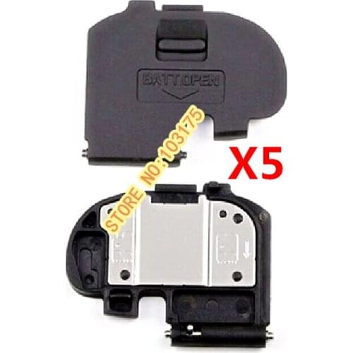 5 Piece/ New Battery Cover Door Lid Cap For Canon EOS 20D EOS 30D Camera Repair Part