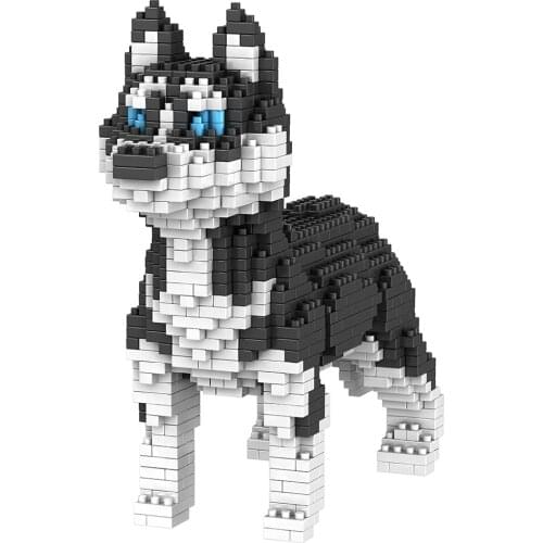 950pcs Dog Model Bricks Dog Toy Building Blocks for Kids Adult Educational Toys Gift for Kids