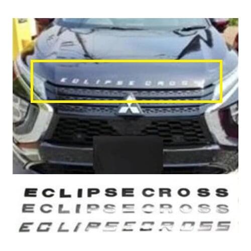 Car 3D Letters Hood Emblem Logo Badge Car Stickers Styling Car Accessories Wording 3D Letter For Eclipse cross car accessories