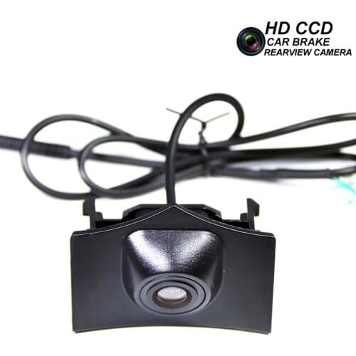 CCD HD Car Front View Camera For AUDI Q5 Vehicle Camera Night Vision Waterproof Parking Kit Wide Angle Logo Embedded Side View