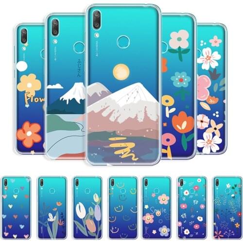 For Huawei Y7 2019 Case Transparent Case For Huawei Y7 Prime 2019 Clear Protective Cover For Huawei Y7 Y7prime 2019 Phone Fundas