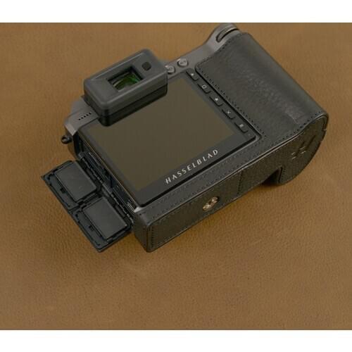 For Hasselblad X1D X1D II 50C Camera Genuine leather cowhide Bag Body Genuine Leather Half Case Bag