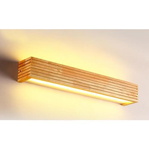 Wood Wall Lights Bedside Lights In Bedroom Modern Wood Wall Lamp Bathroom Mirror lamps Hallway Wandlamp Bed light