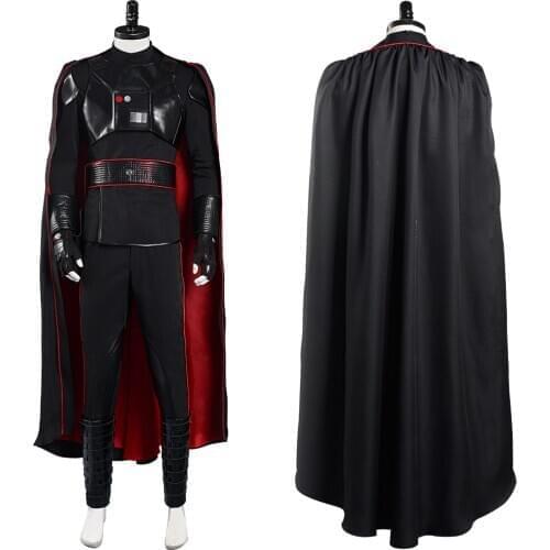 Moff Gideon Cosplay Costume Outfit Uniform Cloack Coat+Pants Full Set Halloween Carnival Suit