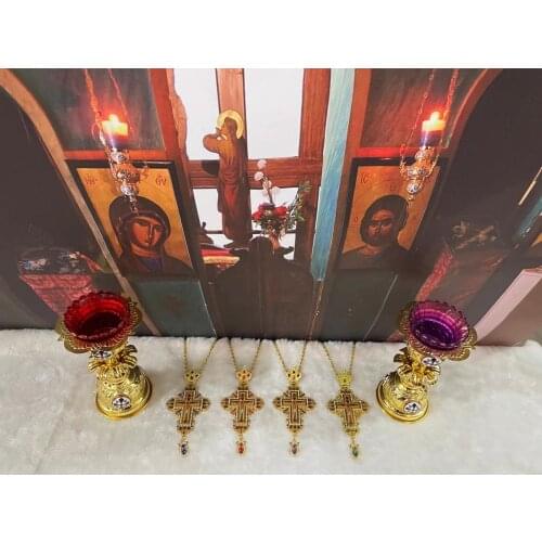 Wall CrossOrthodox Cross Catholic Decor Ornament Pectoral Cross For Priests Church Articulos Religiosos Catolicos крест в машину