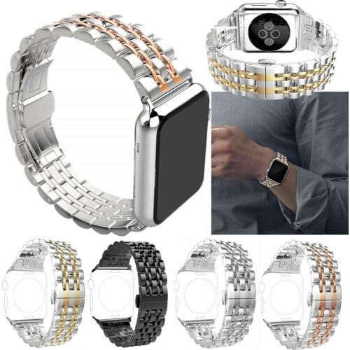 Stainless Steel Metal Replacement Smart Watch Band Strap Bracelet for iWatch 40MM 44MM Series 4 38MM 42mm 2017 Series 3 / 2 / 1