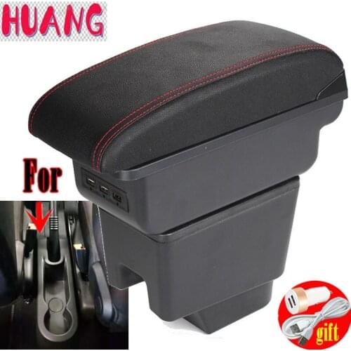 For Renault Kaptur Armrest KAPTUR Retrofit parts dedicated Car Armrest box Center Storage box car accessories Interior with 7USB