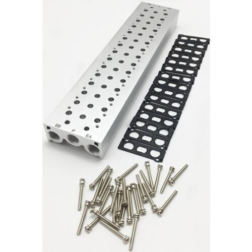 SS5Y5-20-18 SS5Y5-20-19 SS5Y5-20-20 manifold solenoidvalve base SY5000 series solenoid valve junction plate SS5Y5 series