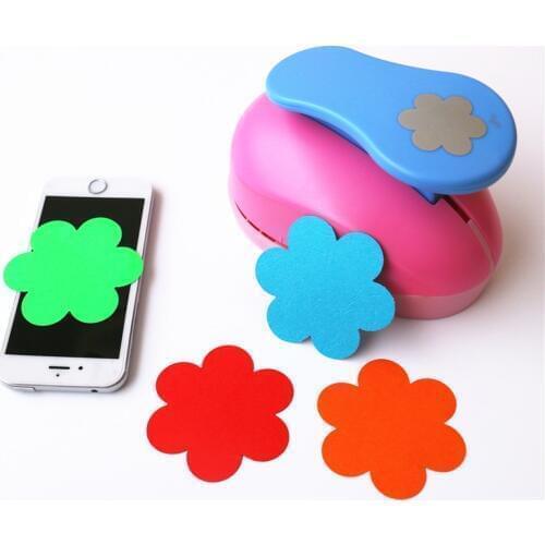 Super Large 3'' ( 75mm)Flowers furador de papel DIY Craft Punch EVA Creative Embosser Punch Card making Scrapbooking S2886s