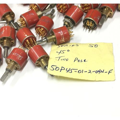 [VK] SOP45-01-2-04N-F toggle rotating band switch 2 knife 4 gear