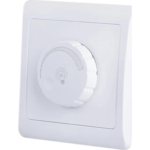 1 Pcs 86 Type Dimmer Switch Panel Wall 220v High Power 450W Stepless Switch Dimmer Incandescent Lamp