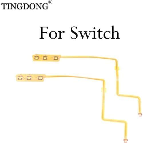 10pc Power Switch On Off Volume Button Ribbon Flex Cable For Nintendo Switch Console