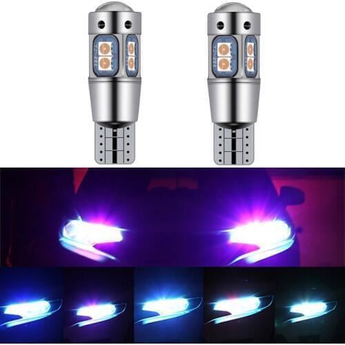 2Pcs Car W5W LED Canbus White Yellow Red T10 168 194 Clearance Lights For Honda CRV Odyssey Accord 2012 2013 2014 2015 2016 2017
