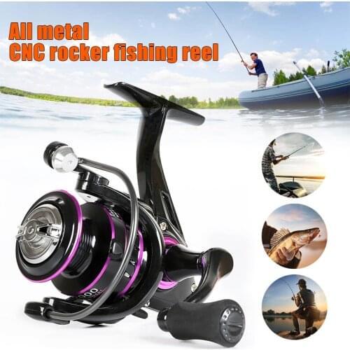 All-metal Fishing Reel Spin Reel Durable With Cnc Rocker Sea Far Throw Non-slip Design Fishing Reels Carretilha De Pesca
