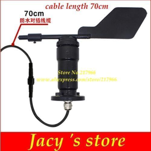Wind direction sensor Wind cup Manufacturer RS485 Weather station current 4-20ma 0-5V 0-10V voltage output 70cm cable length