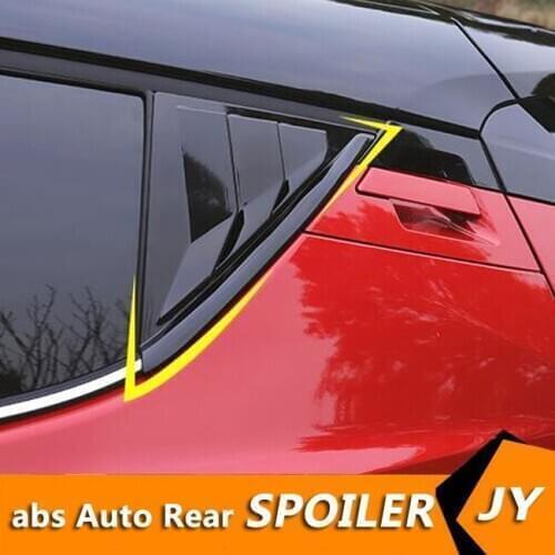 For Toyota CHR 2019-2020 Sedan ABS Rear Door Window shades Louver Frame Window Sill Molding Cover Sticker Trim