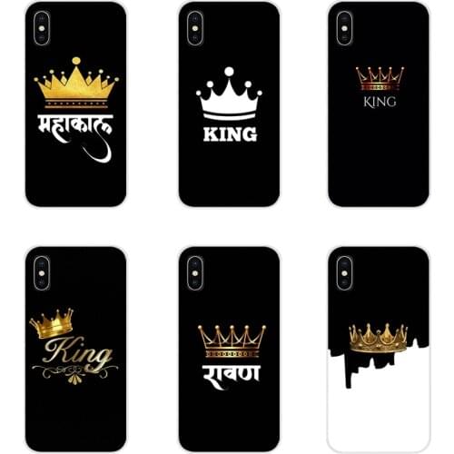 For Xiaomi Mi4 Mi5 Mi5S Mi6 Mi A1 A2 A3 5X 6X 8 CC 9 T Lite SE Pro Crown King Queen princes Accessories Phone Cases Covers