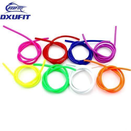 DXUFIT New 1M Motorcycle Dirt Bike Fuel Gas Oil Delivery Tube Hose Line Petrol Pipe 5mm I/D 8mm O/D For Motorcycle ATV Bike NEW6