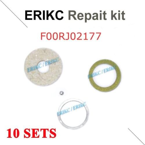 ERIKC common rail injector sealing ring + ball F00RJ02177 valve sealing ring F 00R J02 177 (F00R J02 177)