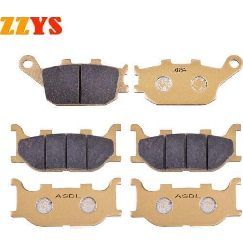 Motorcycle Front Rear Brake Pads For Yamaha XJ6-F XJ6 XJ6F XJ600 Diversion XJ 600 XJ6S XJ6N XJ6-N FZ6 FZ6N Diversion Naked Fazer