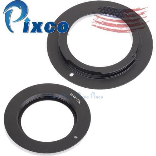 Pixco suit for Macro M42 Mount Lens to suit for Nikon (D)SLR Camera Adapter