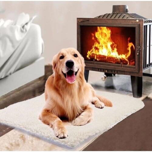 Self Heating Pet Dog Cat Blanket Car Vehicle Motocycle Hermal Washable Cushion Seat Cover S/L Size car accessries