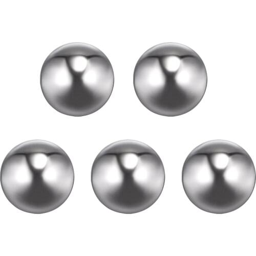 Uxcell 5pcs 21mm 201 Stainless Steel Bearing Balls G200 Precision