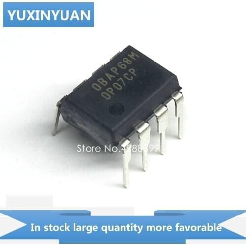 10PCS/LOT OP07CP OP07C OP07 OP 07CP DIP8 in stock