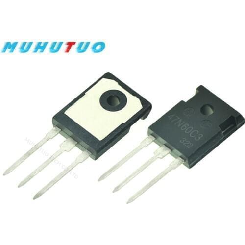 10pcs SPW47N60C3 47N60C3 TO-247 MOS field effect transistor 47A/650V inverter welding machine