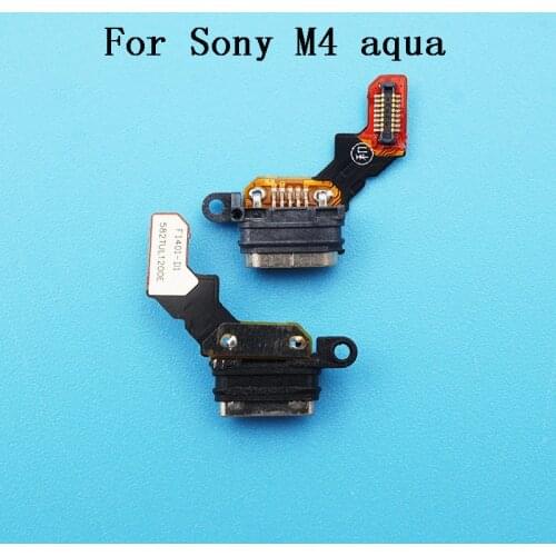 30pcs/lot Charger Port Board Flex Cable For Sony M4 USB Charging Port Dock Plug Jack Connector Replacement