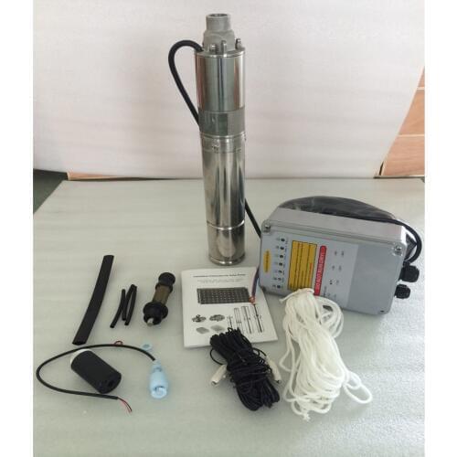 36v 500w screw solar water pump hot submersible energy bomba borehole high pressure farm irrigation pump 3SPST1.5/115-D36/500