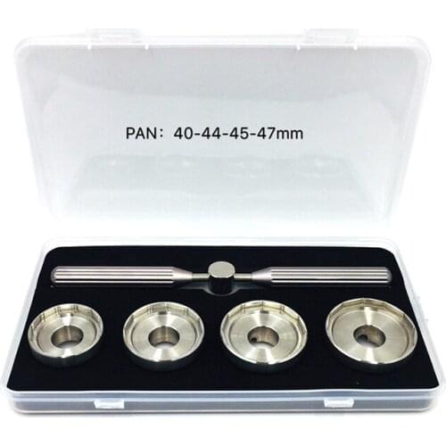 40mm 44mm 45mm 47mm Alloy Steel Watch Back Case Opener Remover Tool Die Set For PAN Wristwatch Repair Tool