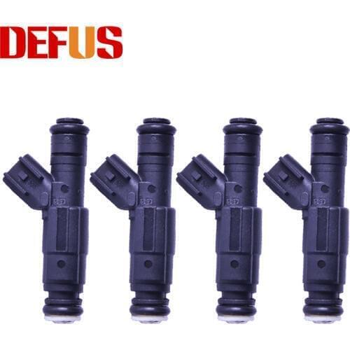 4X 1300cc Fuel Injector for Dodge Jeep Geely Chrysler High Flow Car Engine Injector Kit Car-Styling Nozzle Injection Accessories